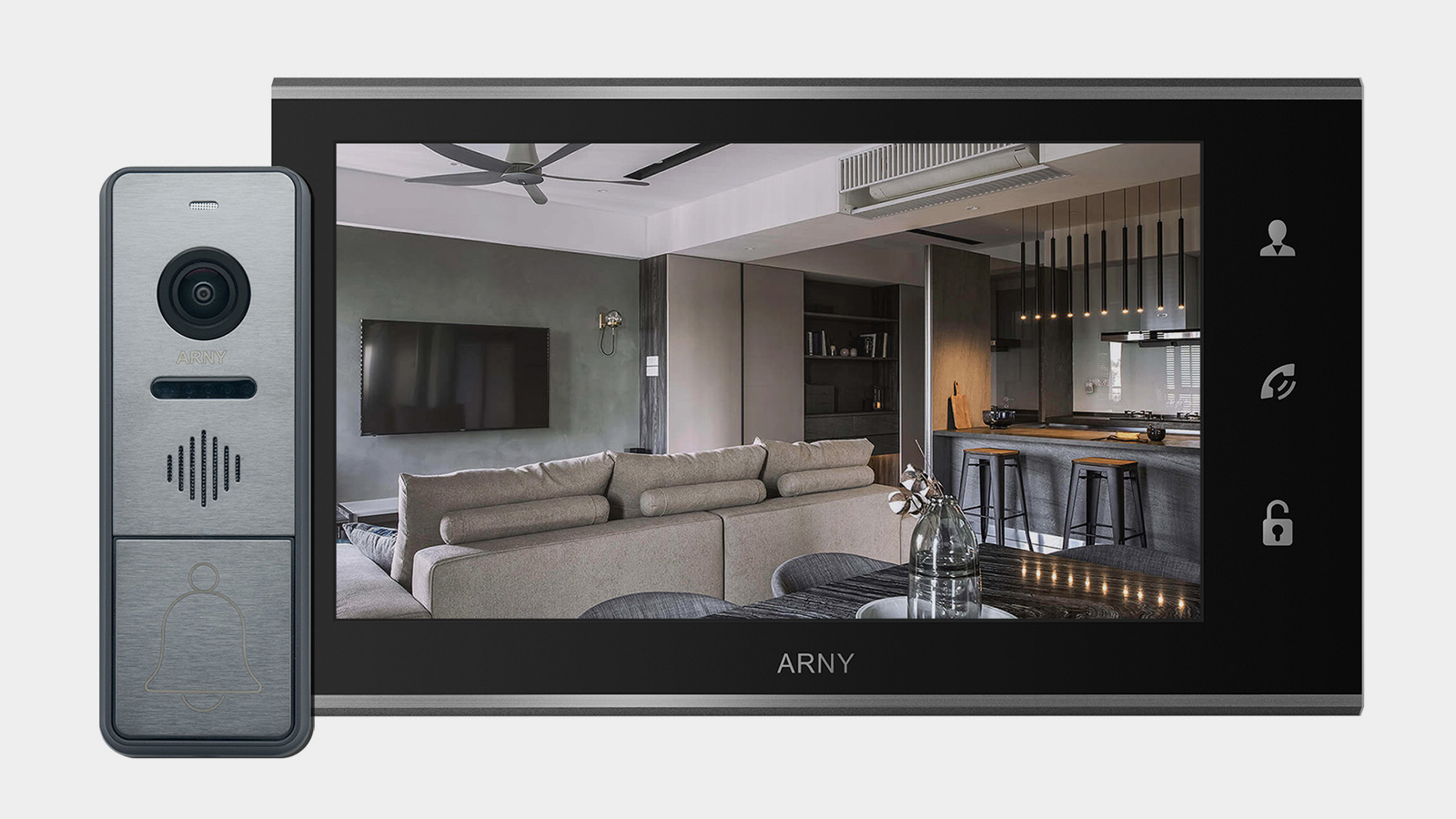 Комплект видеодомофона ARNY AVD-7330 WiFi